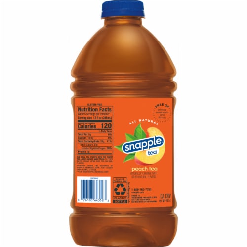 Snapple® Peach Iced Tea Perspective: left