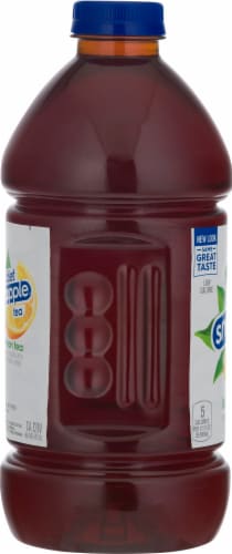 Diet Snapple Lemon Iced Tea Perspective: left