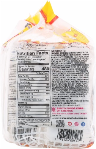 Sapporo Ichiban® Chow Mein - 5 pack Perspective: left