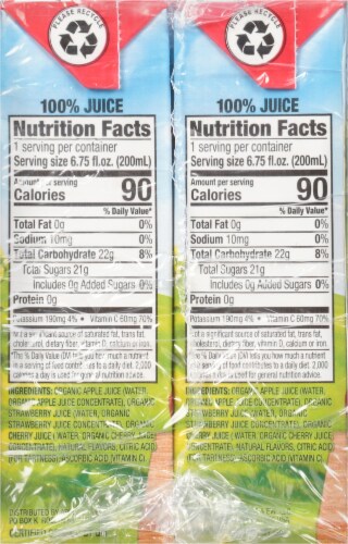 Apple & Eve® Organics 100% Juice Fruit Punch Perspective: left