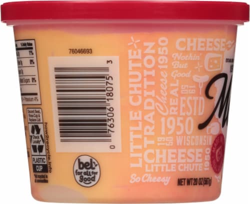 Merkts Port Wine Spreadable Cheese Cup Perspective: left