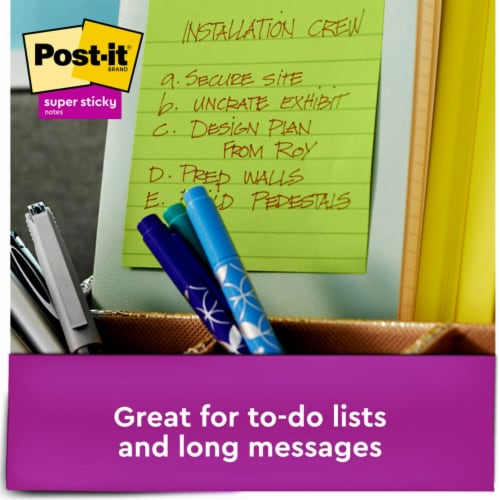 Post-it® Brand Study Note Pack - Assorted Perspective: left