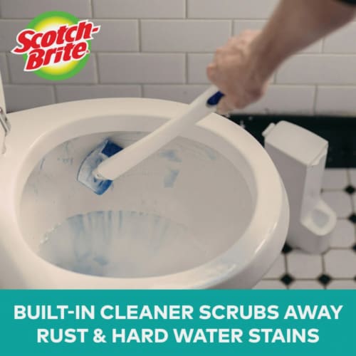 Scotch Brite Disposable Toilet Scrubber Refills Removes Rust Hard Water  Stains