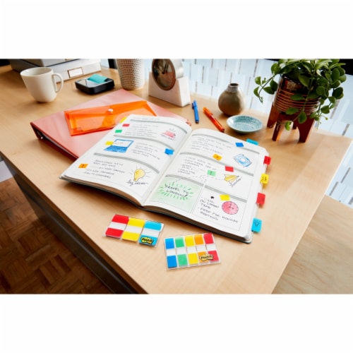 Post-it® Tabs and Flags Combo Pack Perspective: left