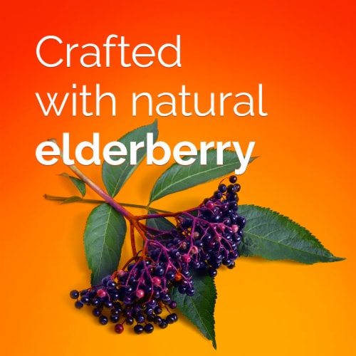 Emergen-C Elderberry Fizzy Drink Mix Perspective: left