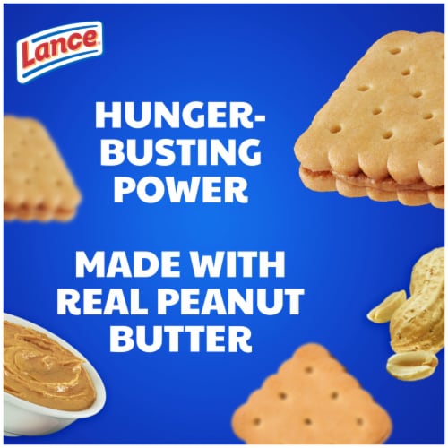 Lance® Nekot® Peanut Butter Filled Sandwich Crackers Perspective: left