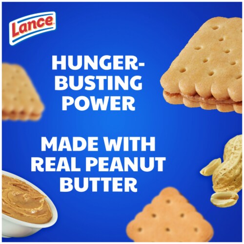 Lance® Nekot® Peanut Butter Filled Sandwich Crackers Perspective: left