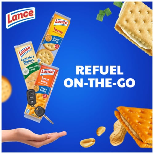 Lance® Sandwich Crackers Variety Pack Perspective: left