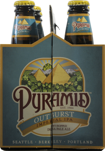 Pyramid Outburst Imperial Ipa Perspective: left