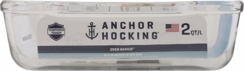 Anchor Hocking® Oven Basics™ Square Cake Dish Perspective: left