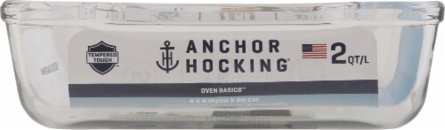 Anchor Hocking® Oven Basics™ Square Cake Dish Perspective: left