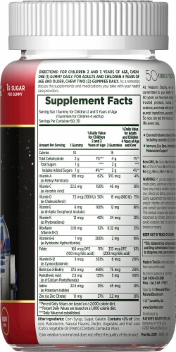 Nature's Bounty Kids Star Wars Multivitamin Gummies Perspective: left