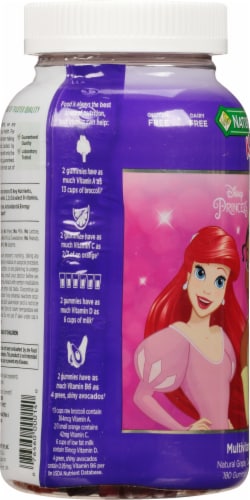 Nature's Bounty Kids Princess Multivitamin Gummies Perspective: left