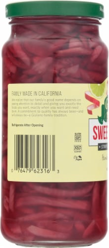 Giuliano Sweet Red Onion Strips Perspective: left