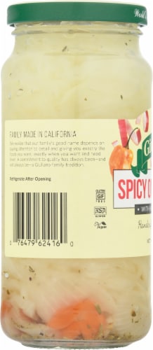 Giuliano Spicy Habanero & Lime Onion Strips Perspective: left