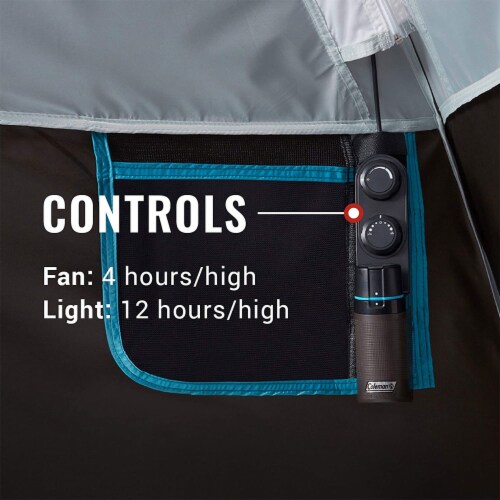 Coleman OneSource 4 Person Dome Tent Perspective: left