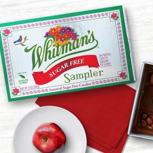 Whitman s sampler sugar free assorted chocolate gift box 10 oz kroger