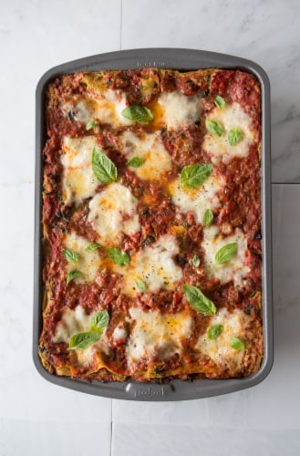 GoodCook® Nonstick Lasagna & Roast Pan Perspective: left
