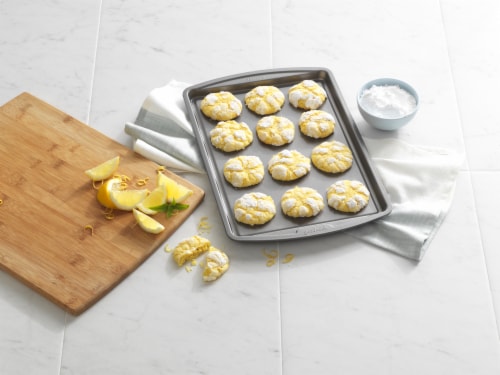 GoodCook® Small Nonstick Cookie Sheet - Silver Perspective: left