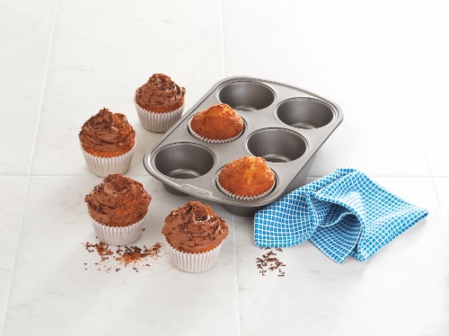 GoodCook® Nonstick 6-Cup Texas Muffin Pan, 1 ct - Kroger