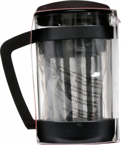 Bialetti Cold Brew Coffee Press - Black Perspective: left