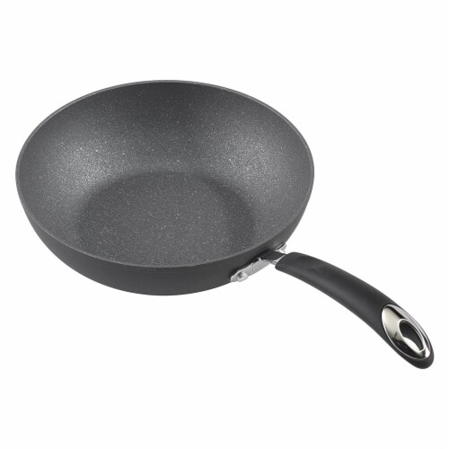 Bialetti Impact Stir Fry Pan - Black Perspective: left