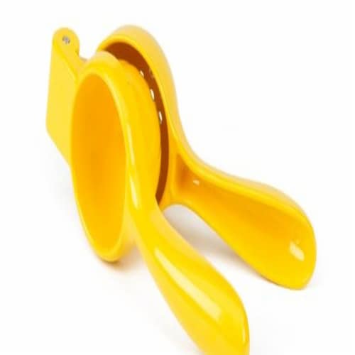 GoodCook® Yellow Citrus Squeezer Perspective: left