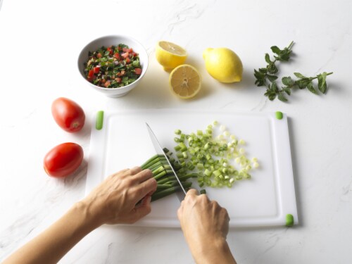 Good Cook Touch® Polypropylene Cutting Board Perspective: left