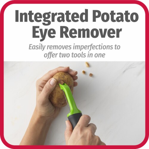 GoodCook® Medium Swivel Peeler Perspective: left