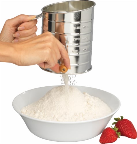 GoodCook® Sifter with Crank Perspective: left