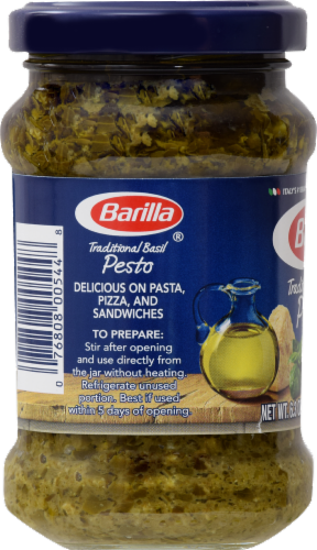 Barilla Traditional Basil Pesto Perspective: left