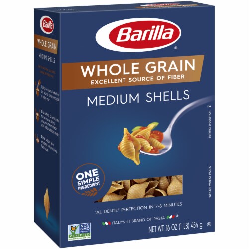 Barilla Whole Grain Medium Pasta Shells, 16 oz Fry’s Food Stores