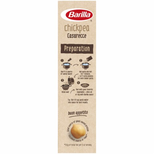 Barilla® Chickpea Casarecce Pasta Perspective: left