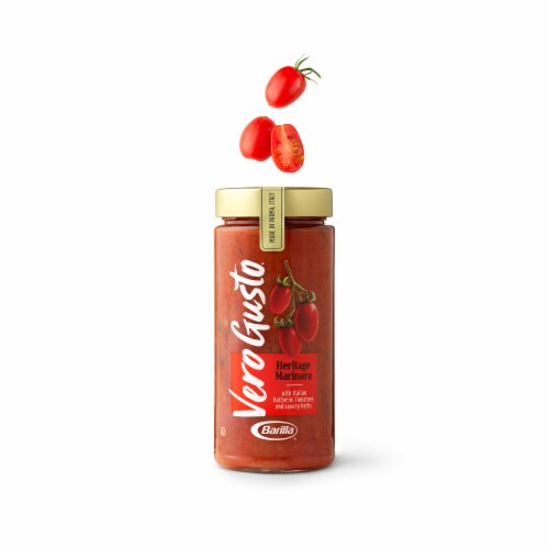 Barilla® Vero Gusto™ Heritage Marinara Non-GMO Verified Pasta Sauce Perspective: left