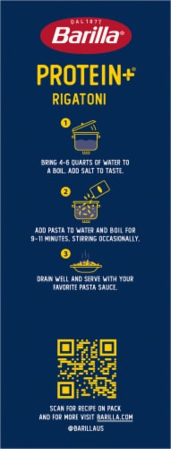 Barilla® Protein+® Rigatoni Perspective: left