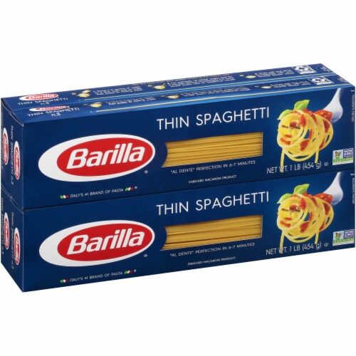 Barilla® Thin Spaghetti Multipack Perspective: left