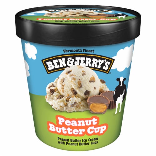 Ben & Jerry's Peanut Butter Ice Cream Perspective: left