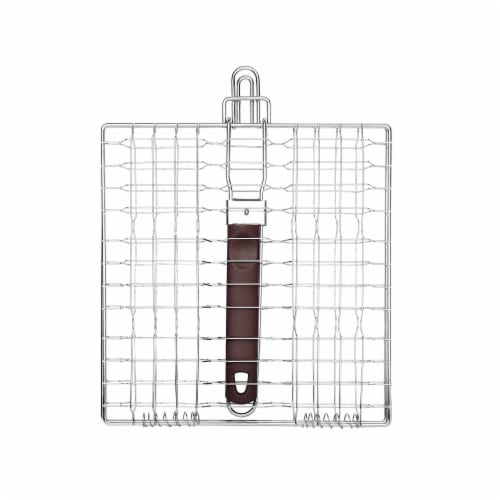 Hershey's Folding Handle Large S'mores Grilling Basket Perspective: left
