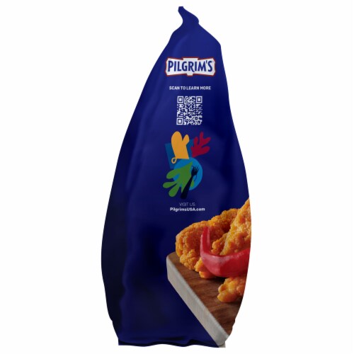 Pilgrim's® Hot & Spicy Chicken Breast Strips Perspective: left
