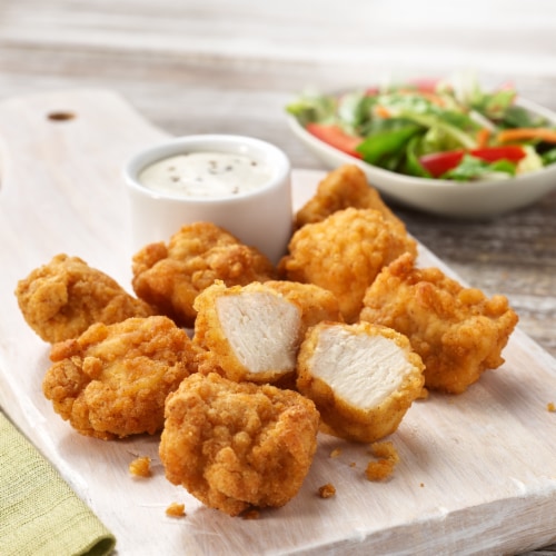 Just Bare® Lightly Breaded Chicken Breast Bites Perspective: left