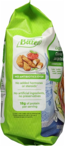 Just Bare® Lightly Breaded Chicken Breast Italian Style Strips Perspective: left