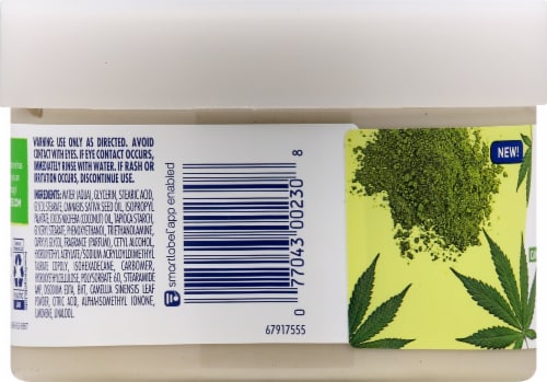 St. Ives Soothing Hemp Seed Oil & Matcha Soothing Body Cream Perspective: left