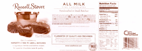 Russell Stover Assorted Milk Fine Chocolates Perspective: left