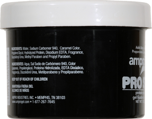 Ampro Pro Styl® Regular Hold Protein Styling Gel Perspective: left