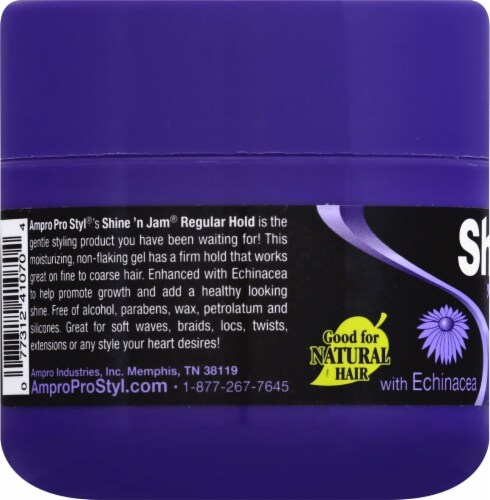 Ampro Shine ‘N Jam Regular Hold Conditioning Gel Perspective: left