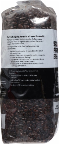 San Francisco Bay® French Roast Dark Roast Whole Bean Coffee Perspective: left