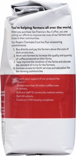 San Francisco Bay® Fog Chaser Ground Coffee Perspective: left
