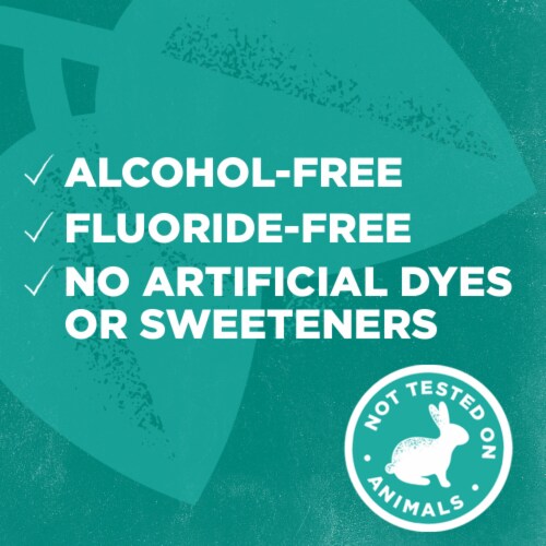 Tom's of Maine Wicked Fresh! Alcohol-Free Natural Mouthwash Cool Mountain Mint Perspective: left