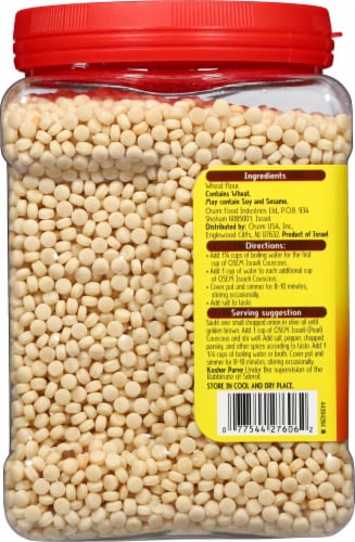 Osem® Israeli Original Pearl Couscous Perspective: left