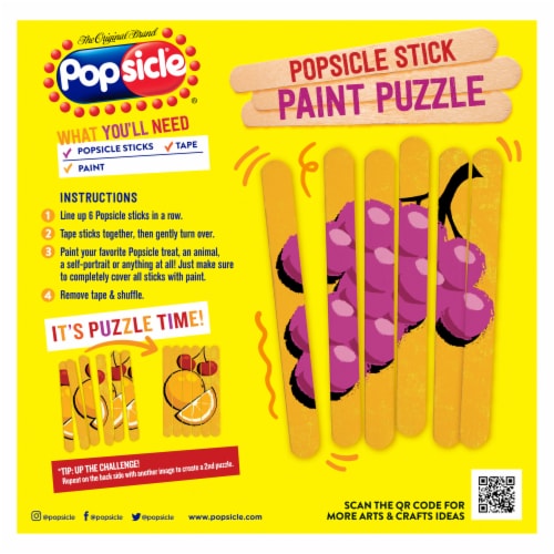 Popsicle Orange Cherry Grape Ice Pops Perspective: left